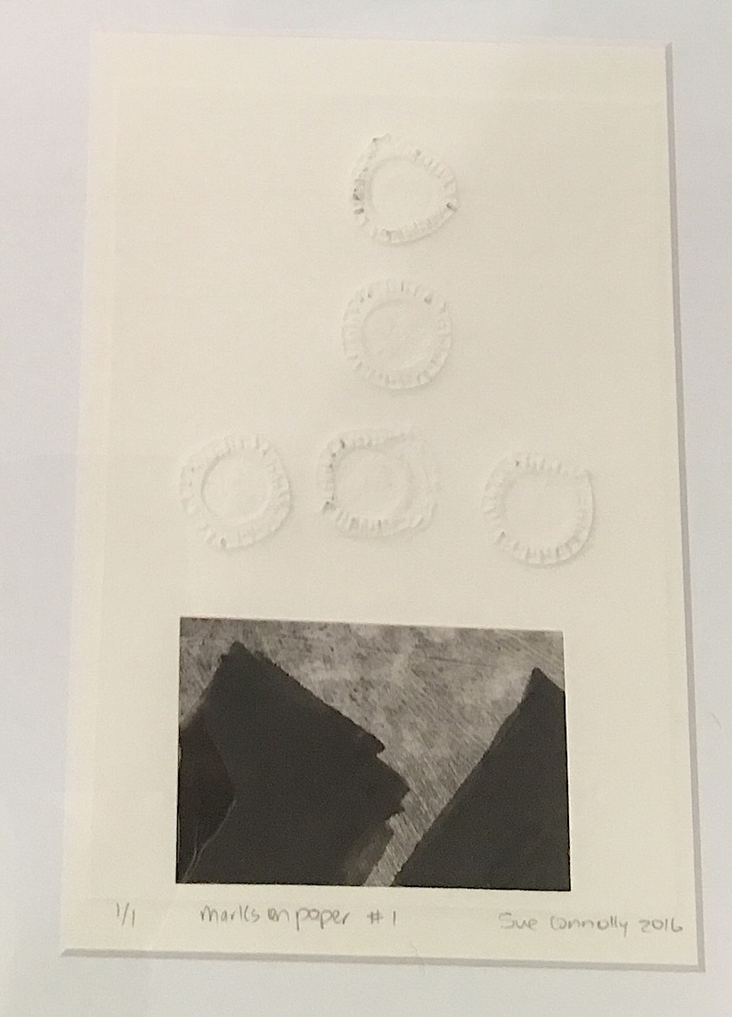 Sue Connolly| Marks on Paper #1 Embossing and Monoprint | McAtamney Gallery and Design Store | Geraldine NZ